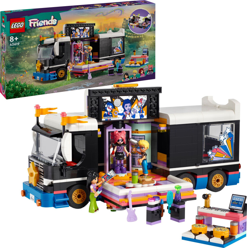 Lego Friends - Turnebuss For Popstjerner 42619