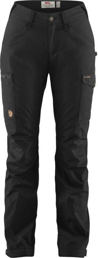Women's Kaipak Trousers Curved 40REGULAR, Black