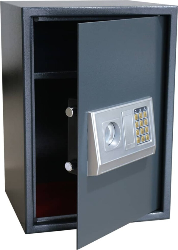 Digital safe elektronisk med hylle 35x31x50 cm
