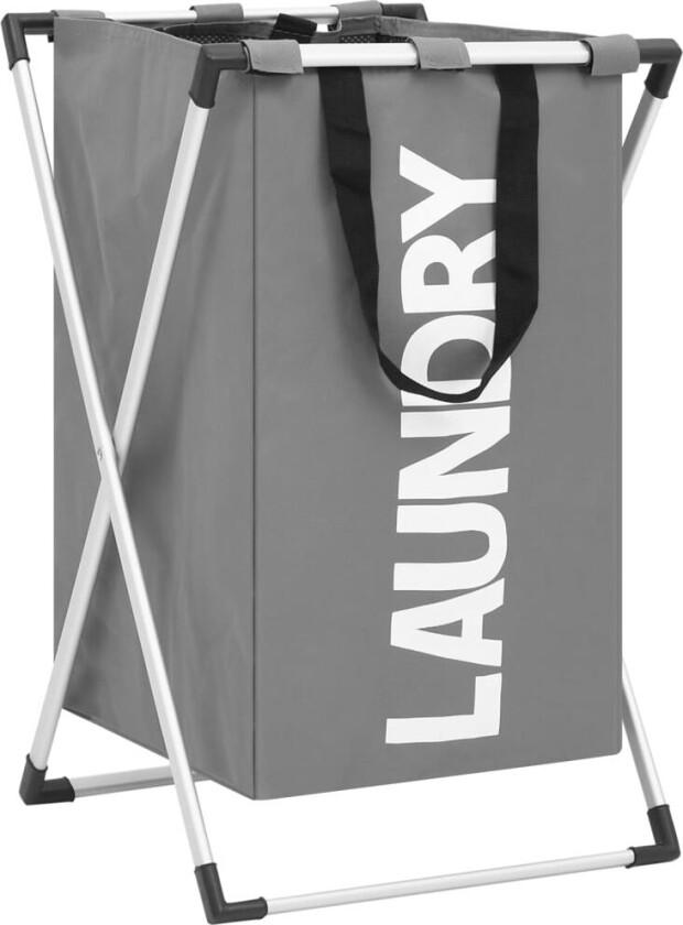 Skittentøyskurv grå