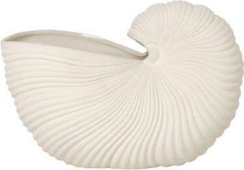 Shell krukke Off white
