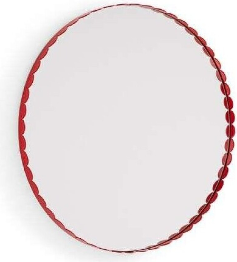 Arcs Mirror speil Ø60 cm Red