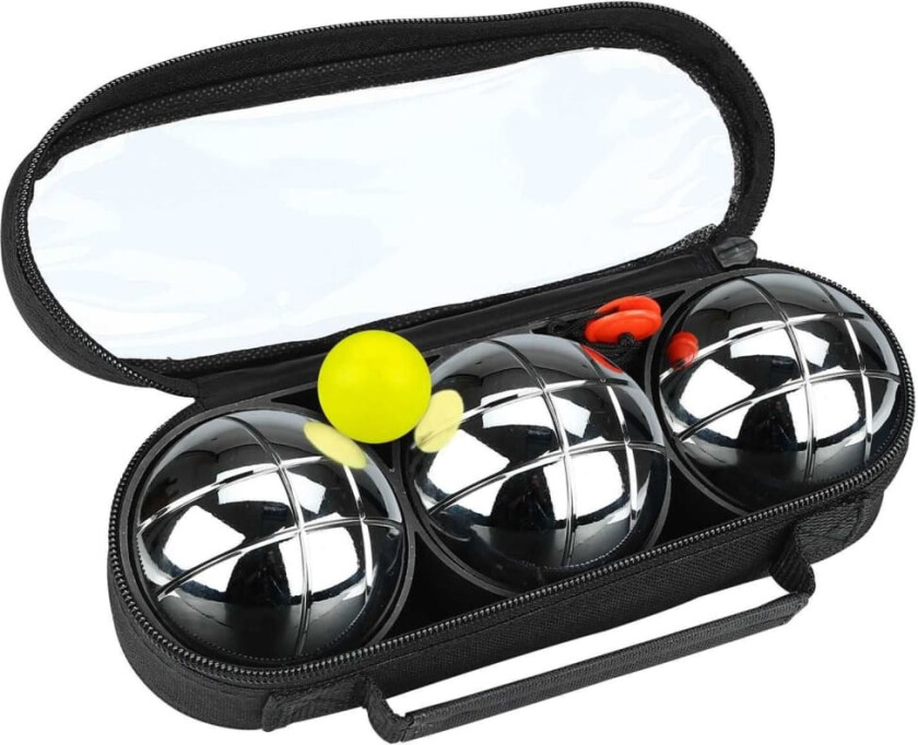 Jeu De Boules-sett IV 3 baller sølv COC 52JP-COC-Uni