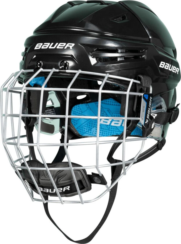 bauer S23 RE-AKT 65 Helmet-Combo 23/24, hockeyhjelm, unisex BLACK