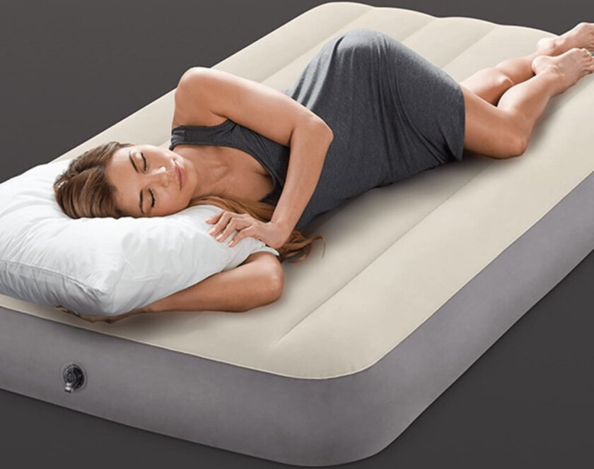 Intex Luftmadrass Deluxe Single High 64707