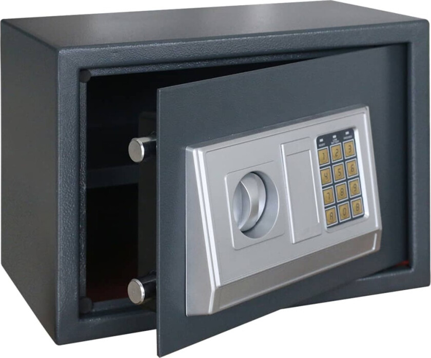 Digital safe elektronisk med hylle 35x25x25 cm