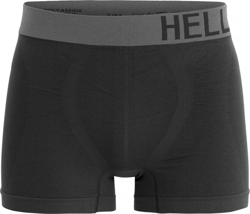 Men's Svierkku Seamless Boxer S/M, Black Beauty