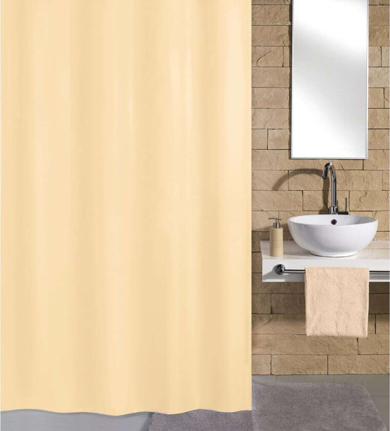 Dusjforheng Kito 180x200 cm beige