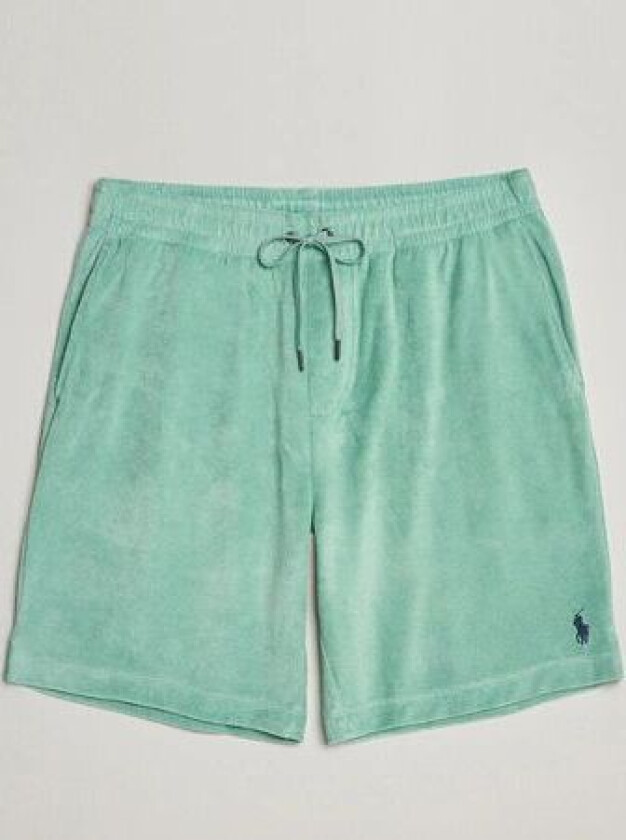 Polo Ralph Lauren Cotton Terry Drawstring Shorts Celadon