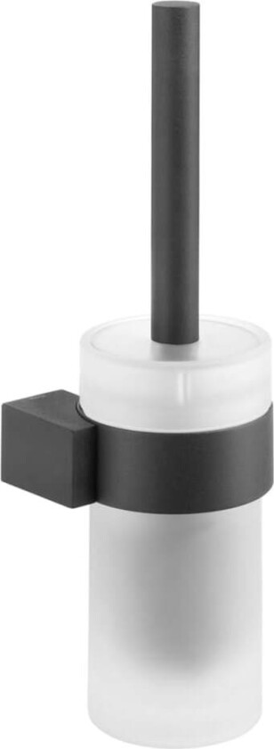 Toalettbørste og holder Nomad svart 249930746