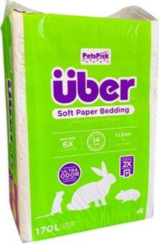 Bilde av Soft Paper Bedding 170l White