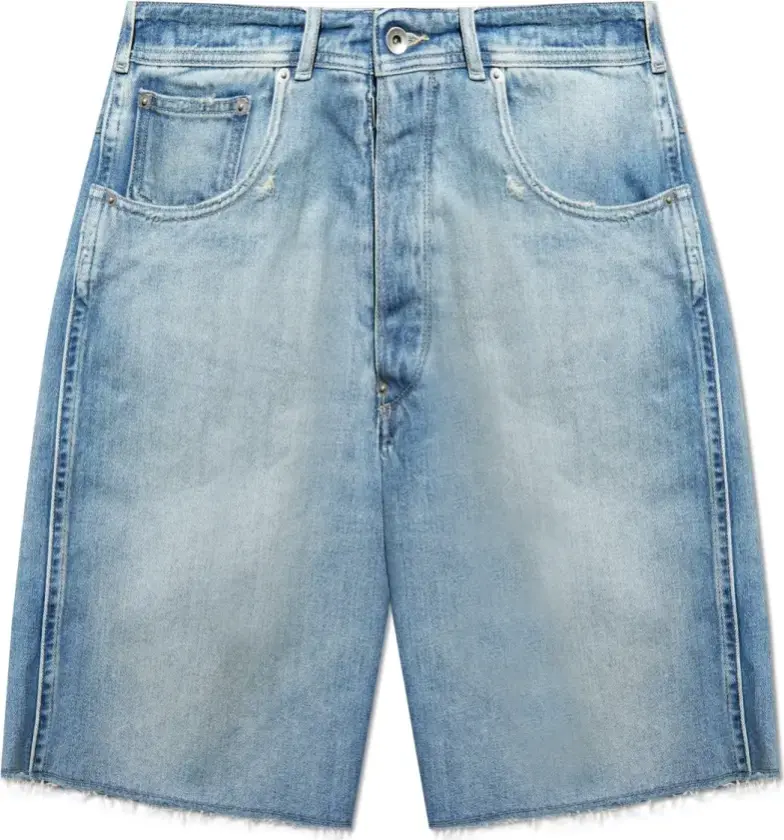 Herre, Shorts, Blå, W30