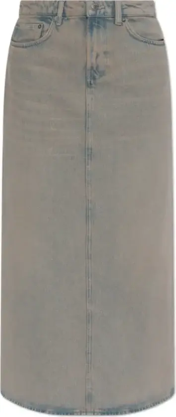 Dame, Skjørt, Grå, L