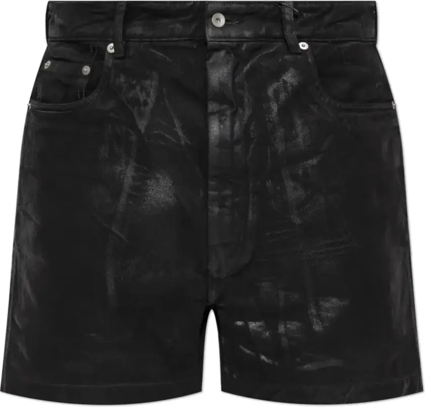Herre, Shorts, Svart, W30