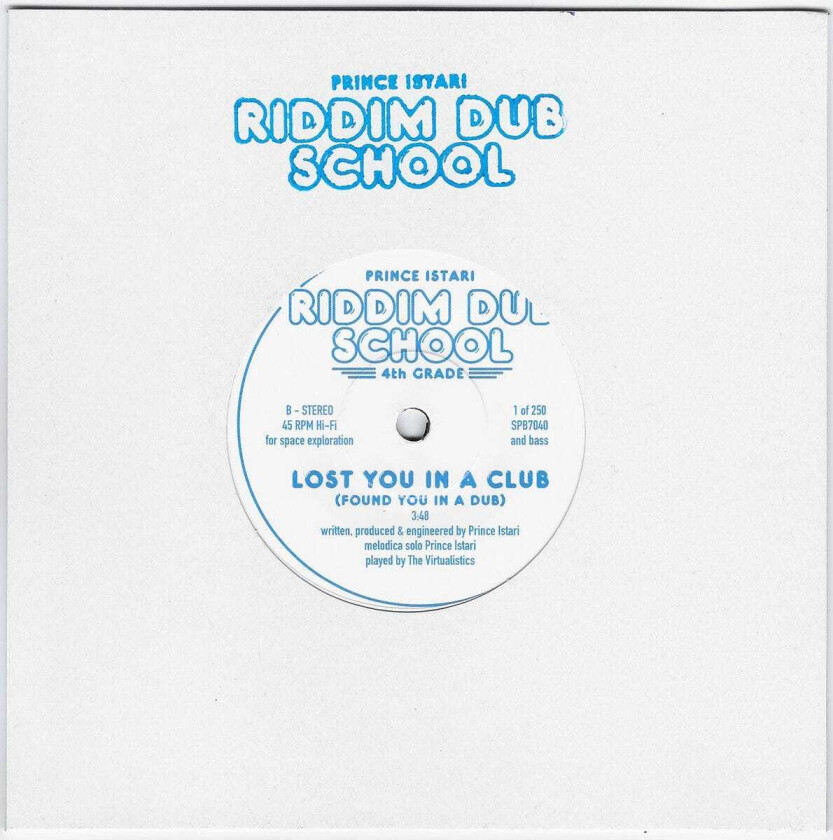 Prince Istari Riddim Dub School 4th Grade LP/Vinyl