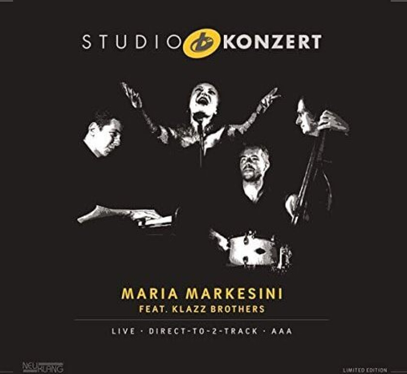 Maria Markesini, Klazz Brothers Studio Konzert LP/Vinyl