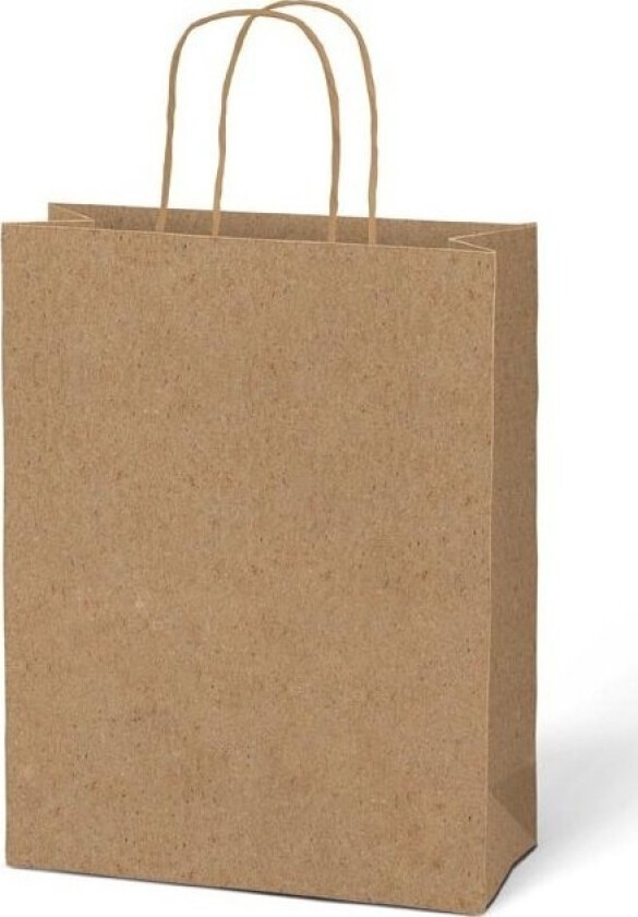 Mfp Papir Gavepose T4 Kraft 180X230x100 Naturlig 5251223
