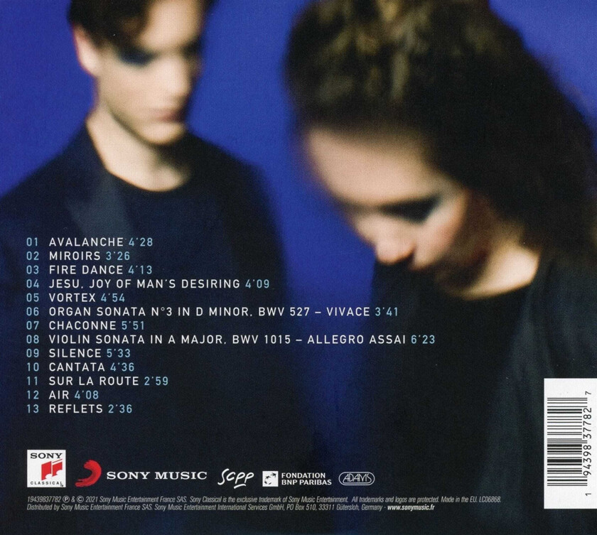 Thomas Enhco, Vassilena Serafimova Bach Mirror CD