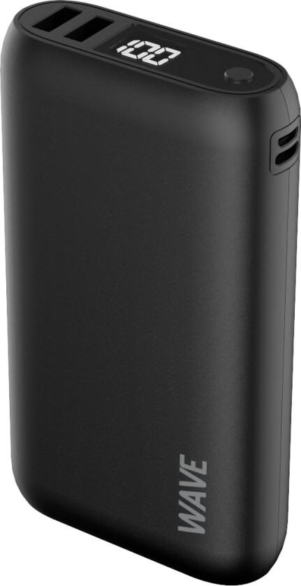 Extrapower Powerbank, 20 000 mAh, svart