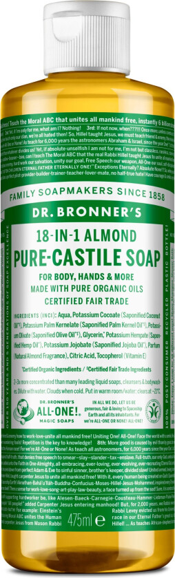 Magic Soaps Almond, 475 ml Bad- & Dusjkrem