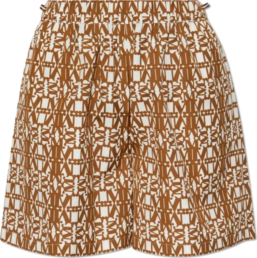 Dame, Shorts, Brun, M