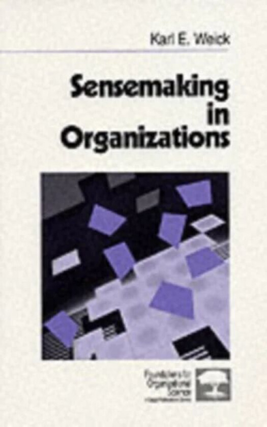 Sensemaking in Organizations av Karl E. Weick