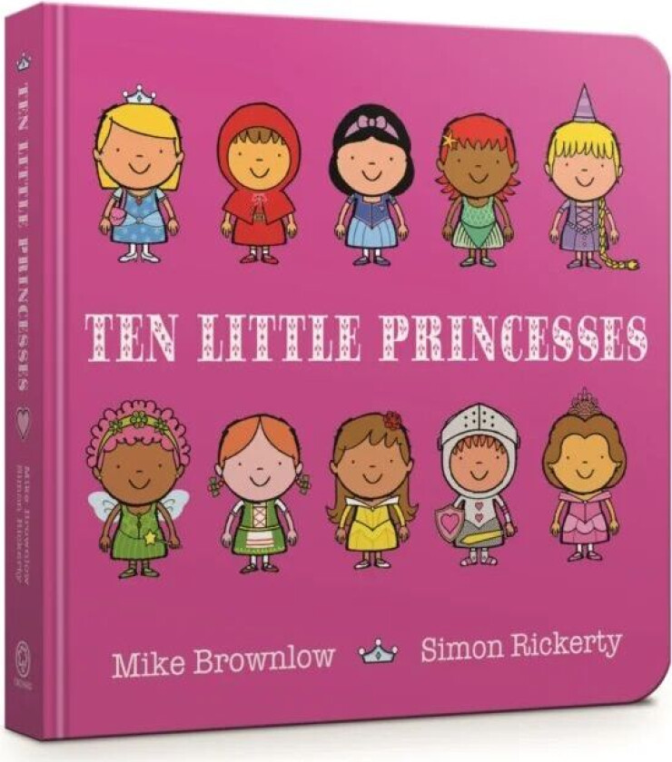 Ten Little Princesses av Mike Brownlow
