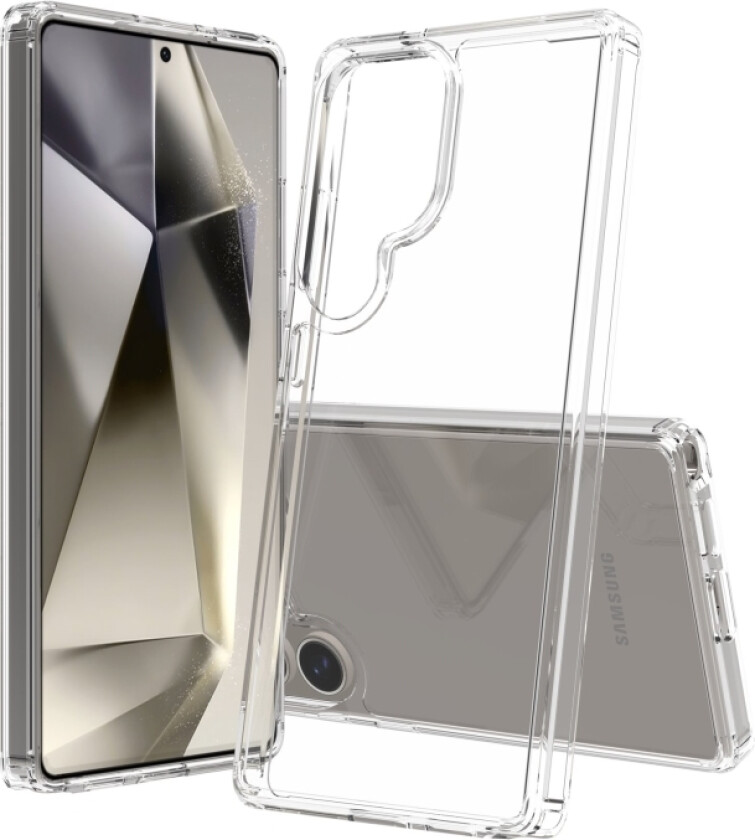 Bumper - Baksidedeksel For Mobiltelefon - Termoplast-Polyuretan (Tpu), Akryl - Gjennomsiktig - For Samsung Galaxy S25 Ultra