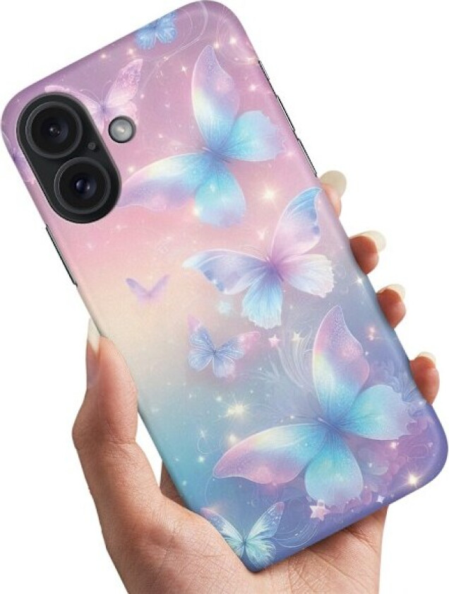 iPhone 16 - Deksel/Mobildeksel Butterflies