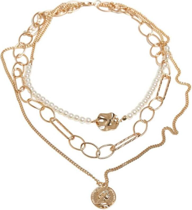 Halskjede - Ocean Layering Necklace - Damer - gullfarget