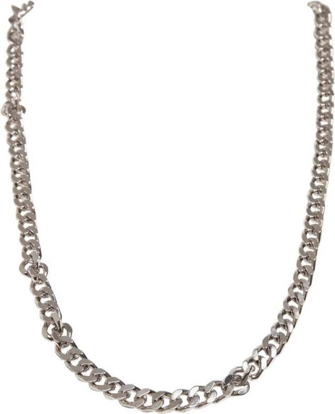 Halskjede - Long Basic Smykke - Damer - sølvfarget