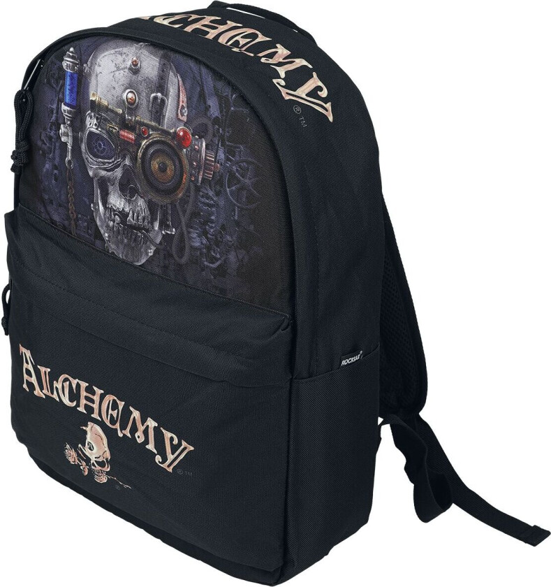 Goth Ryggsekk - Rocksax - Necronaut - Unisex - flerfarget