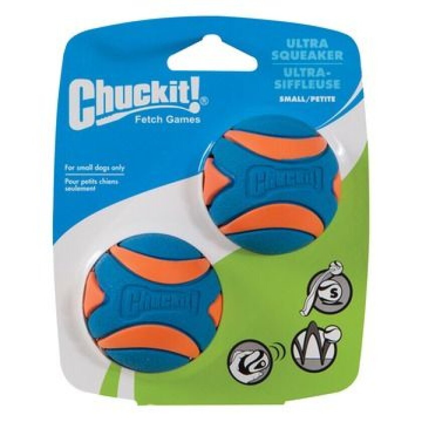 Ultra Squeaker Ball 2pk S