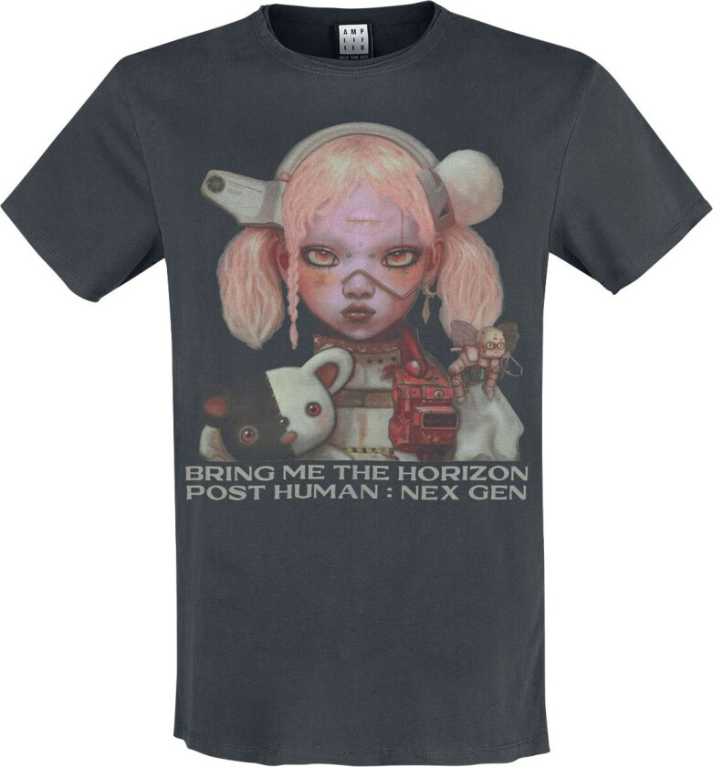 T-skjorte - Amplified Collection - Next Gen Album Cover - S til 3XL - Herrer - koksgrå