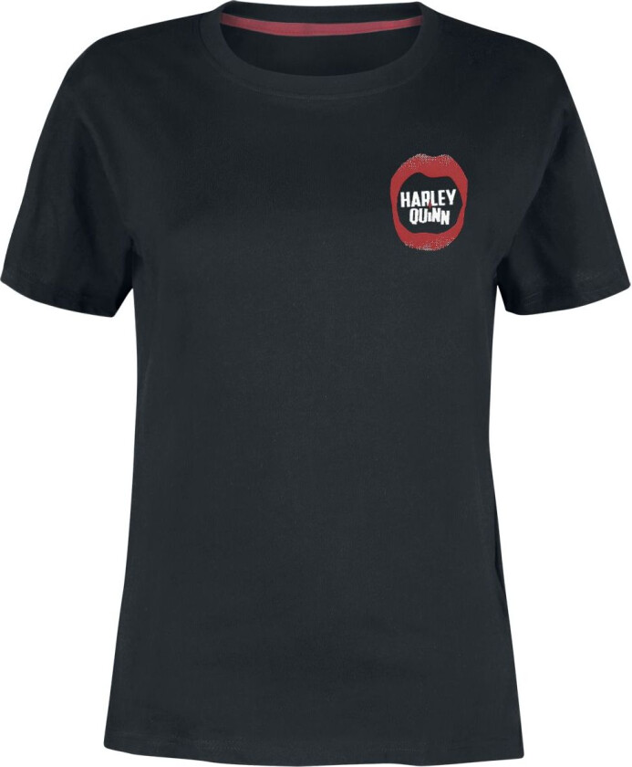 T-skjorte - Harley Quinn - S til XXL - Damer - svart