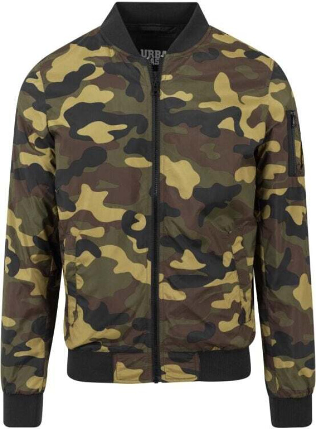 Bomber jakke - Lett Camo Bomberjakke - S til M - Herrer - woodland