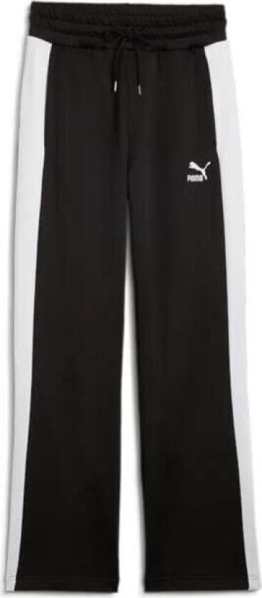 Tøybukse - ICONIC T7 Straight Leg Joggebukser - XS til XL - Damer - svart