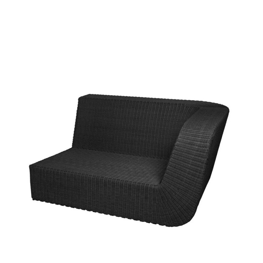 Savannah modulsofa Black, venstre