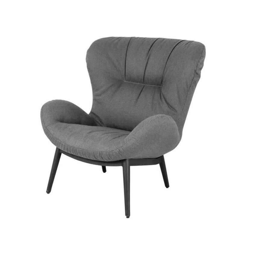 Serene loungestol Cane-Line airtouch grey