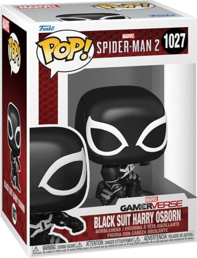 2 - Black Suit Harry Osborn Vinyl Figur 1027 - Funko Pop! - Funko Shop Europe