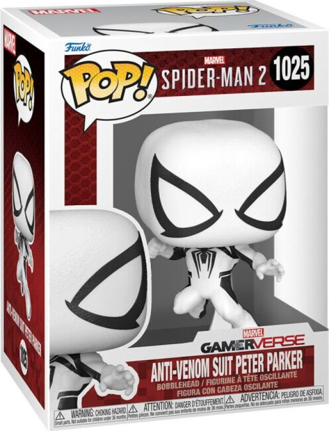 2 - Anti-Venom Suit Peter Parker Vinyl Figur 1025 - Funko Pop! - Funko Shop Europe