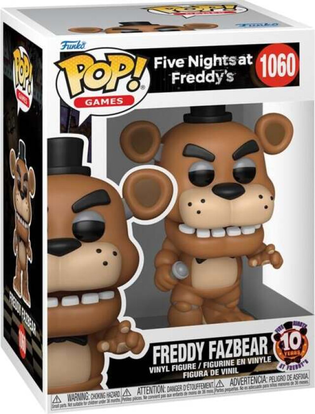 Freddy Fazbear Vinylfigur 1060 - Funko Pop! - Funko Shop Europe