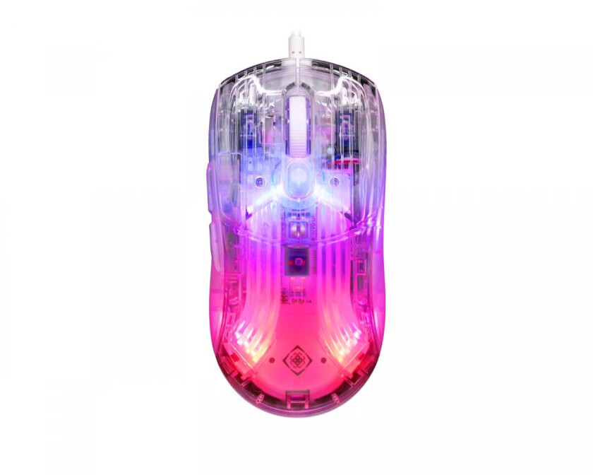 Dm330 Transparent Rgb Gaming Mus