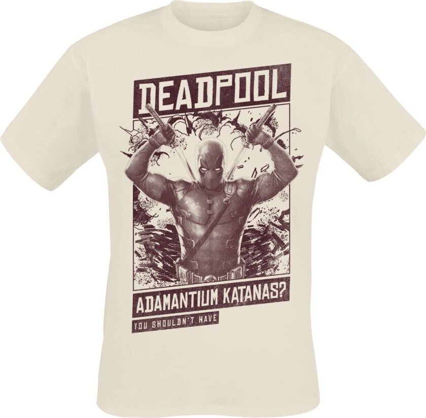 Disney T-skjorte - 3 - Adamantium Katanas - S til XXL - Herrer - natur