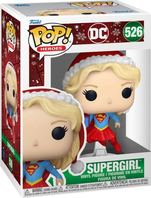 Supergirl (Holiday 24) Vinyl Figurine 526 - Funko Pop! - Funko Shop Europe