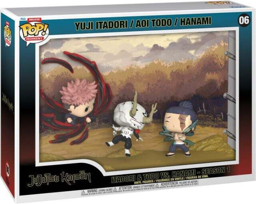 Yuji Itadori & A0I Todo & Hanami (Pop! Moments Deluxe) Vinyl Figurine 06 - Funko Pop! - Funko Shop Europe
