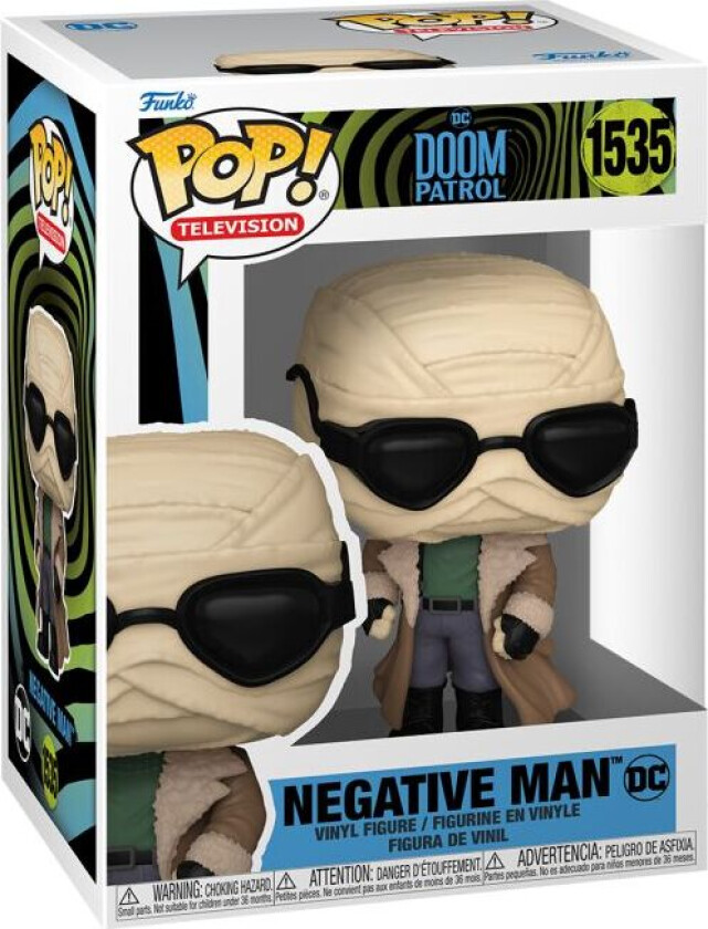 Larry Trainor Negative Man Vinyl Figur 1535 - Funko Pop! - Funko Shop Europe
