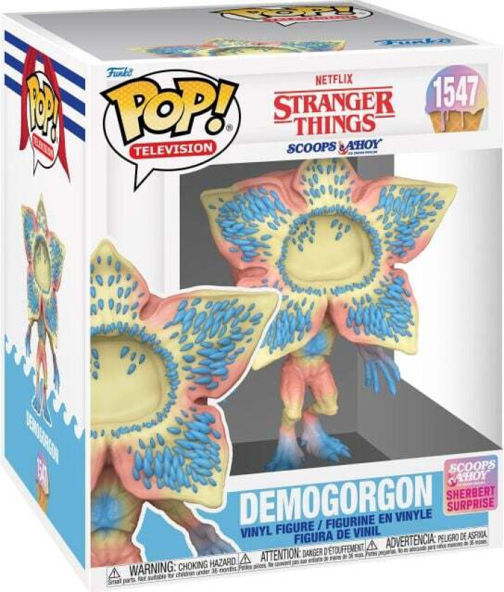 Demogorgon (Scoops Ahoy) (Super Pop!) Vinyl Figurine 1547 - Funko Pop! - Funko Shop Europe