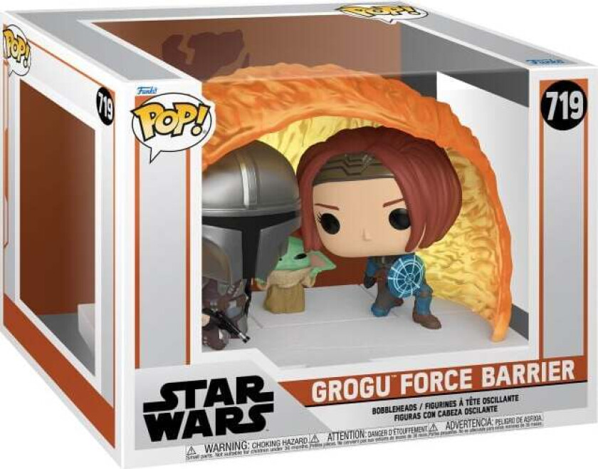 The Mandalorian - Grogu Force Barrrier (Pop! Moment) Vinyl Figurine 719 - Funko Pop! - Funko Shop Europe