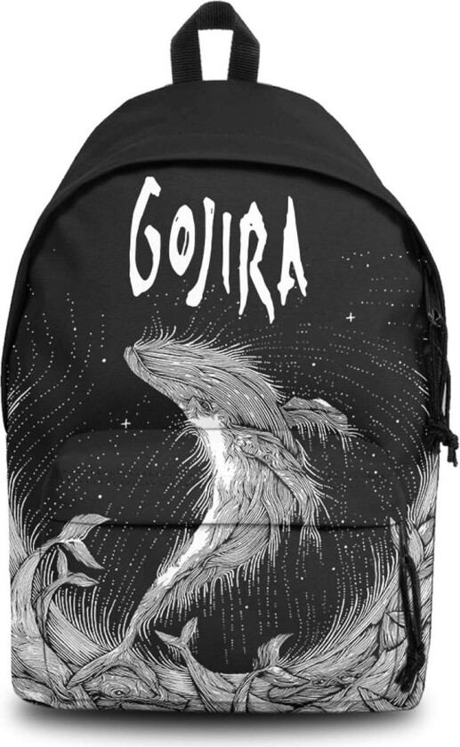 Ryggsekk - Woodblock Whale - Unisex - standard